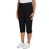 Alfred Dunner Women's Allure Stretch Clamdigger Pant