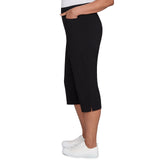 Alfred Dunner Women's Allure Stretch Clamdigger Pant