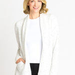 Flecked J - Pocket Cardigan Sweater - DressbarnApparel