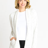 Flecked J - Pocket Cardigan Sweater - DressbarnApparel