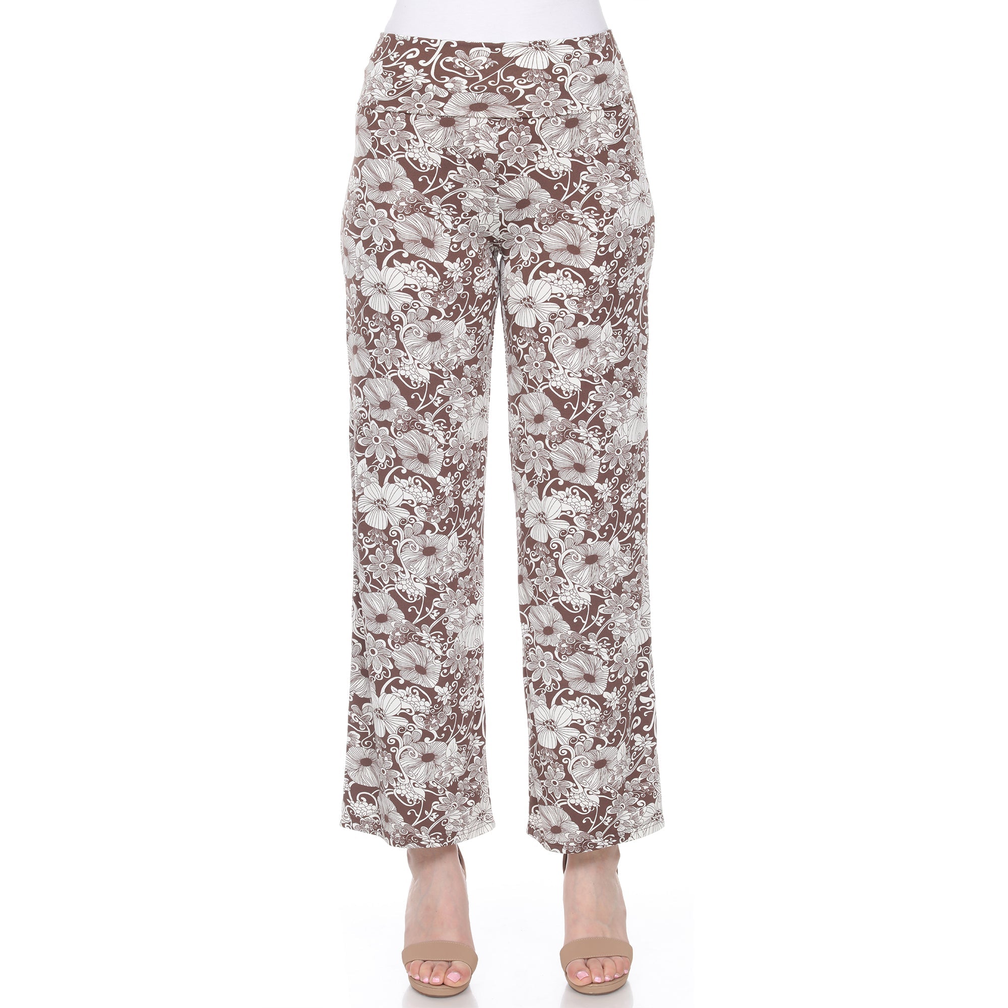 Floral Paisley Palazzo Pants - DressbarnPants