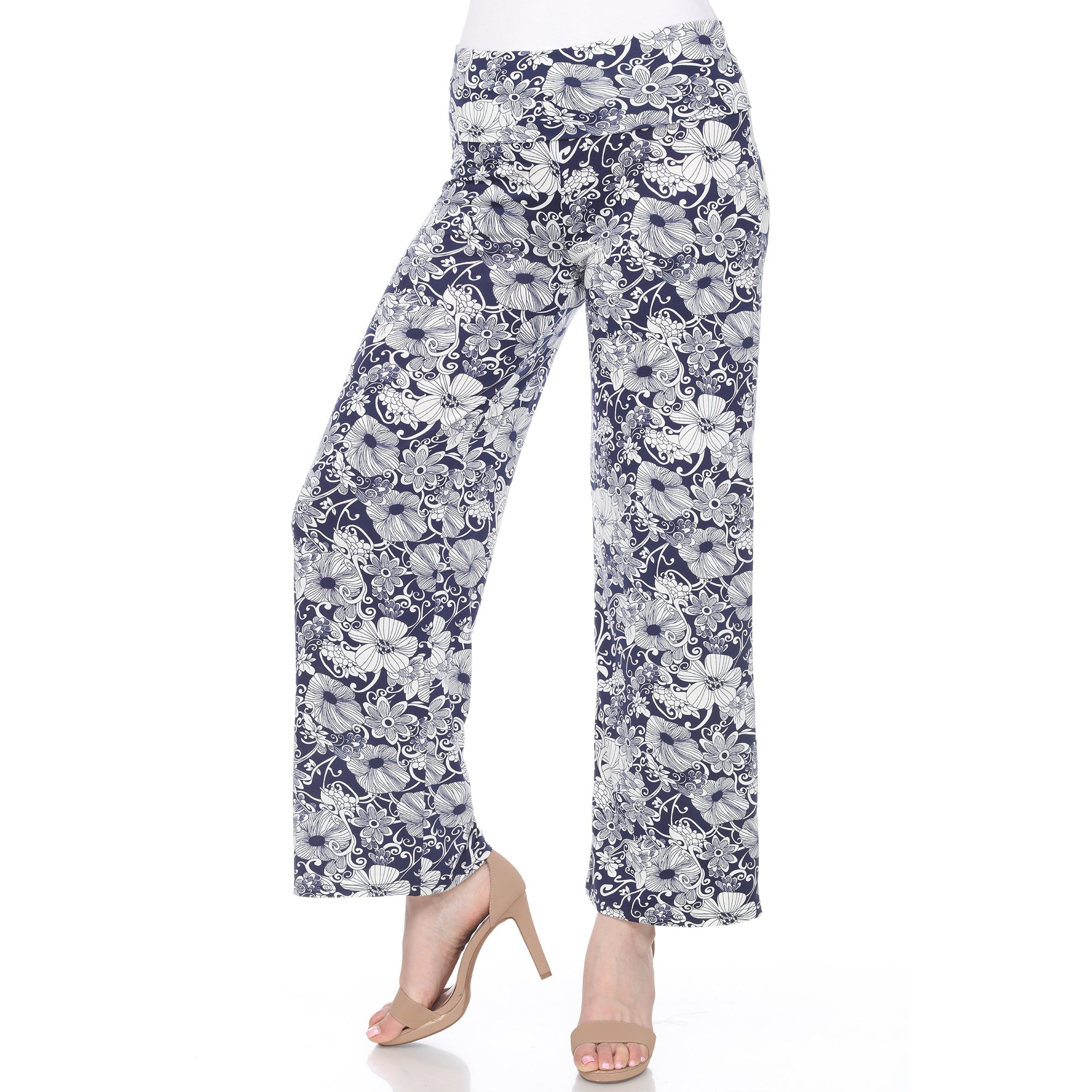 Floral Paisley Palazzo Pants - DressbarnPants