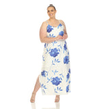 Floral Strap Maxi Dress - Plus - DressbarnDresses