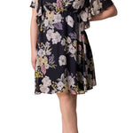 Florence Flutter Sleeve Dress - Plus - DressbarnKnee Length & Midi Dresses