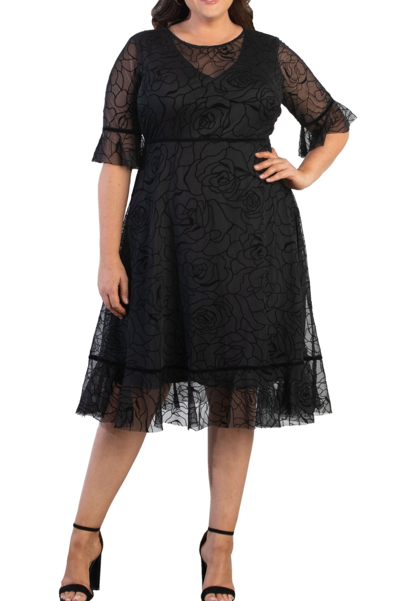 Francesca Cocktail Dress - Plus - DressbarnDresses