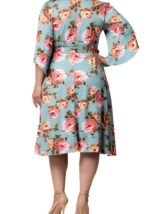 Gemini Wrap Dress - Plus - DressbarnDresses