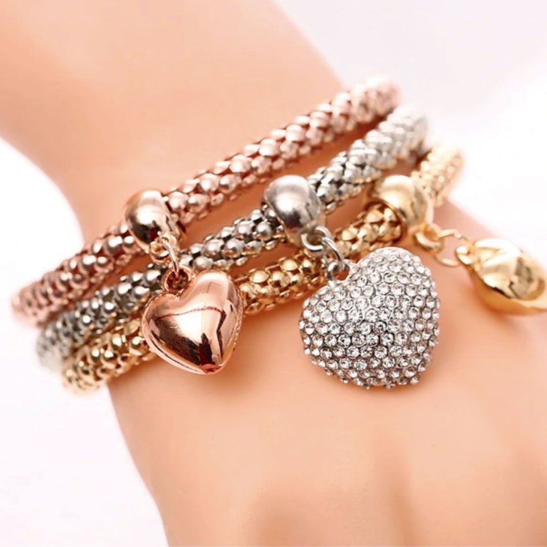 GSR Bracelet Set- Bubble Hearts - DressbarnJewelry Sets