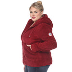 Hooded Sherpa Jacket - Plus - DressbarnCoats & Jackets