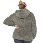 Hooded Sherpa Jacket - Plus - DressbarnCoats & Jackets