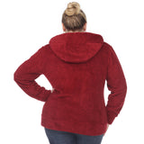 Hooded Sherpa Jacket - Plus - DressbarnCoats & Jackets