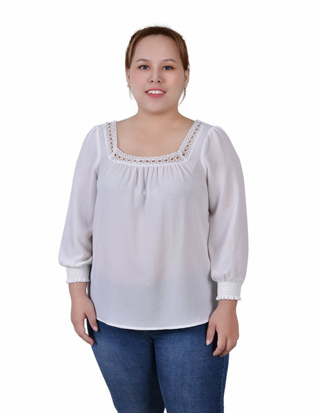 ivory-34-sleeve-square-neck- 