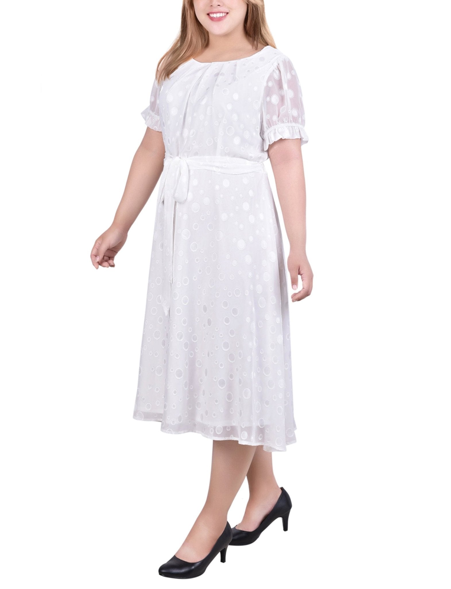 short circle dress Mae Love Circle Dress in Lemon Blossom | Color - Lemon Blossom / 0