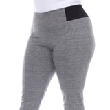 Jacquard Slim Pants - Plus - DressbarnPants