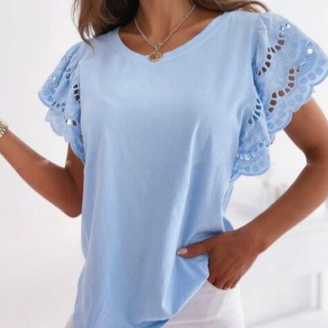 Jasmine Lace Top - DressbarnShirts & Blouses