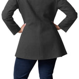 Juliette Satin Trim Coat - Plus - DressbarnCoats & Jackets