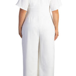 Karina Crepe Jumpsuit - Plus - DressbarnJumpsuits & Rompers