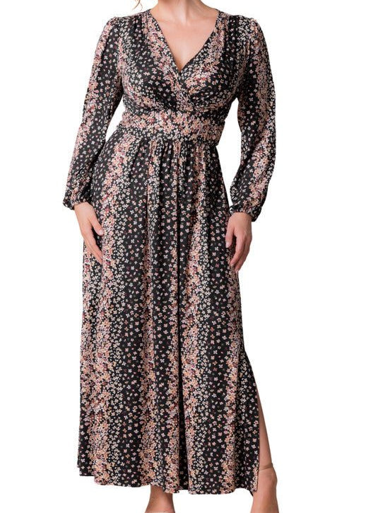 Kelsey Long Sleeve Maxi Dress - Plus - DressbarnMaxi Dresses