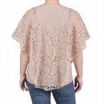 Lace Poncho With Bar - Petite - DressbarnKimonos & Ponchos