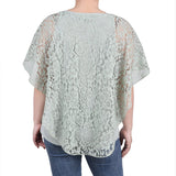 Lace Poncho With Bar - Petite - DressbarnKimonos & Ponchos