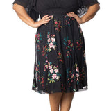 Lillian Embroidered Cocktail Dress - Plus - Dressbarn