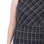 Long Sleeve Tweed Jacket With Dress - Petite - DressbarnDresses