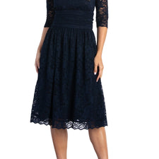 (4P.PACK) Luna Lace Tiered Midi Dress
