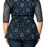 Luxe Lace Top - Plus - DressbarnTops