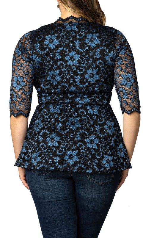 Luxe Lace Top - Plus - DressbarnTops