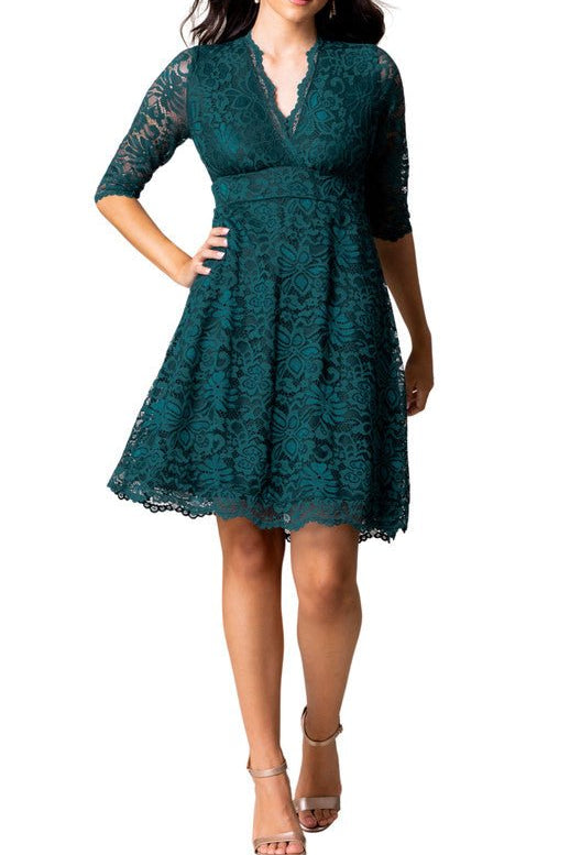 Mademoiselle Lace Cocktail Dress - DressbarnKnee Length & Midi Dresses