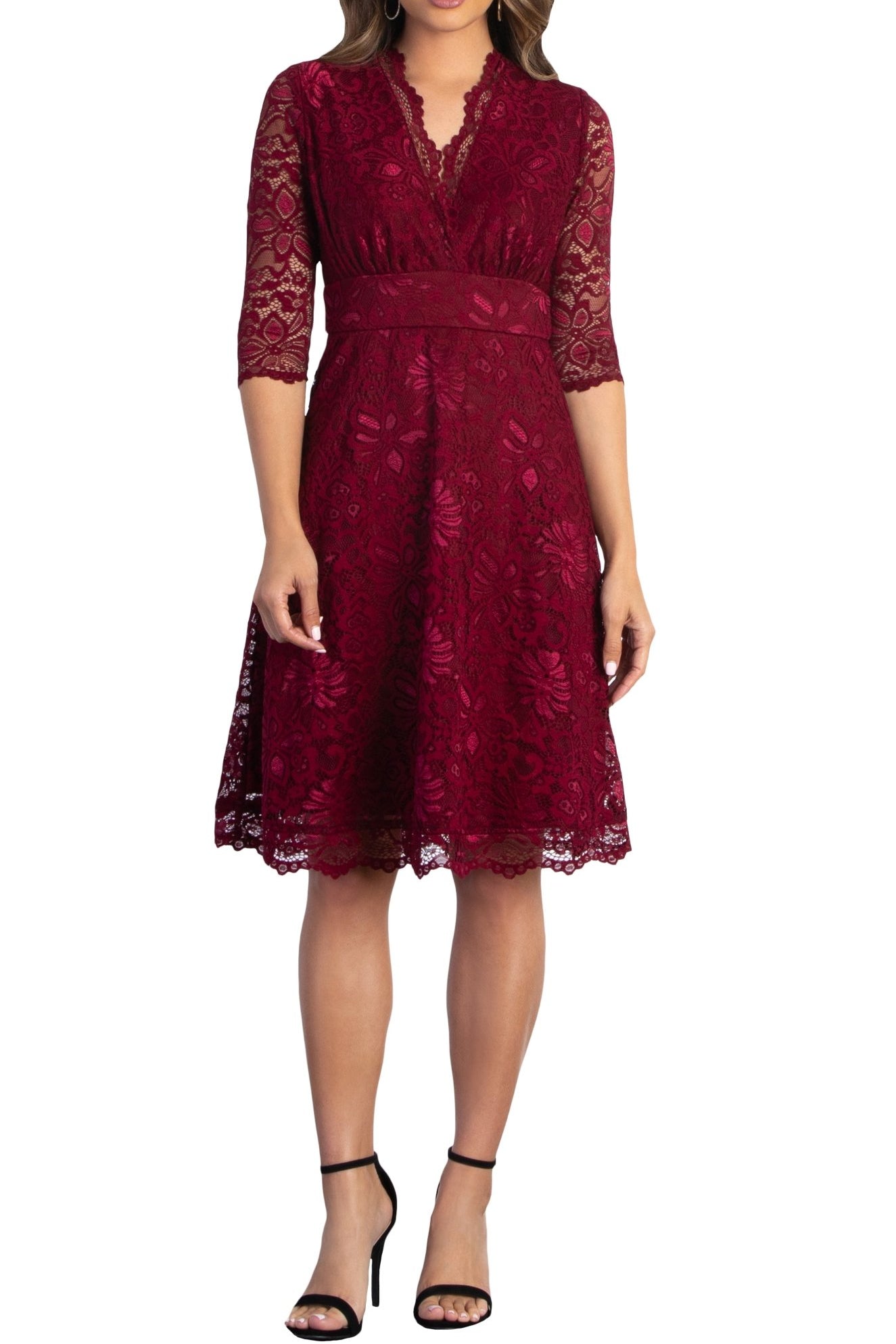 Mademoiselle Lace Cocktail Dress - DressbarnDresses