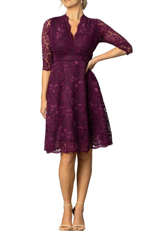 Mademoiselle Lace Cocktail Dress - DressbarnKnee Length & Midi Dresses