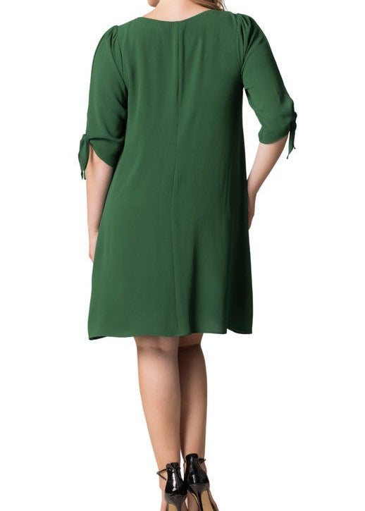 Manhattan A - Line Shift Dress - Plus - DressbarnKnee Length & Midi Dresses