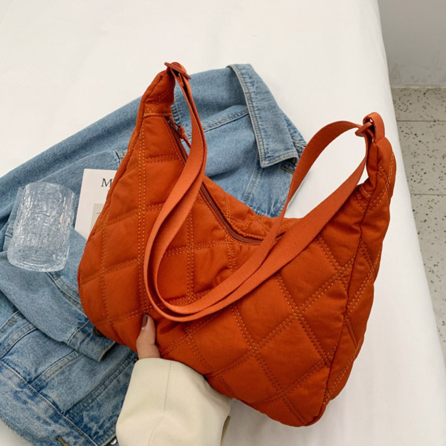 Millie Embroidered Shoulder Bag - DressbarnHandbags & Wallets