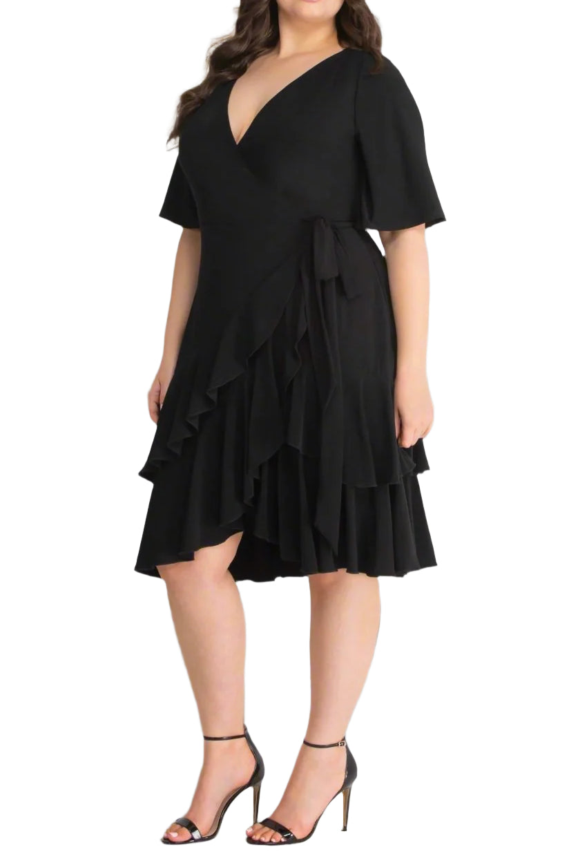 Miranda Wrap Dress - Plus - DressbarnDresses