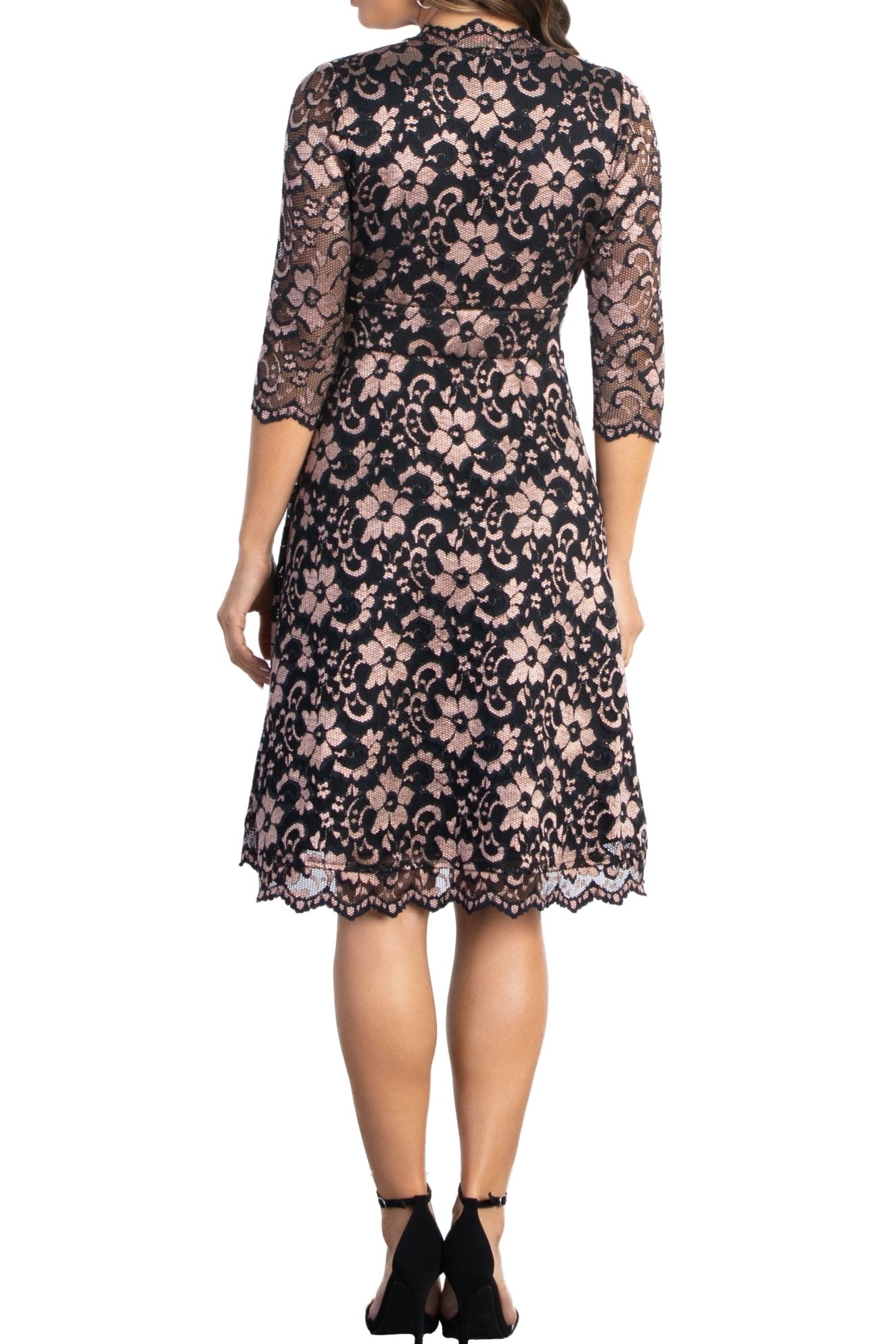 Mon Cherie Lace Dress - DressbarnDresses