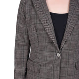 NY Collection Long Sleeve Ponte Jacket - Petite - DressbarnCoats & Jackets