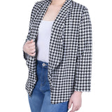 NY Collection Long Sleeve Ponte Jacket - Petite - DressbarnCoats & Jackets