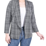 NY Collection Long Sleeve Ponte Jacket - Petite - DressbarnCoats & Jackets