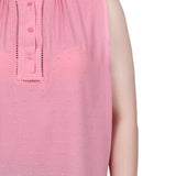 NY Collection Sleeveless Swiss Dot Blouse - Petite - DressbarnShirts & Blouses