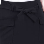 NY Collection Slim Belted Scuba Crepe Skirt - Petite - DressbarnSkirts