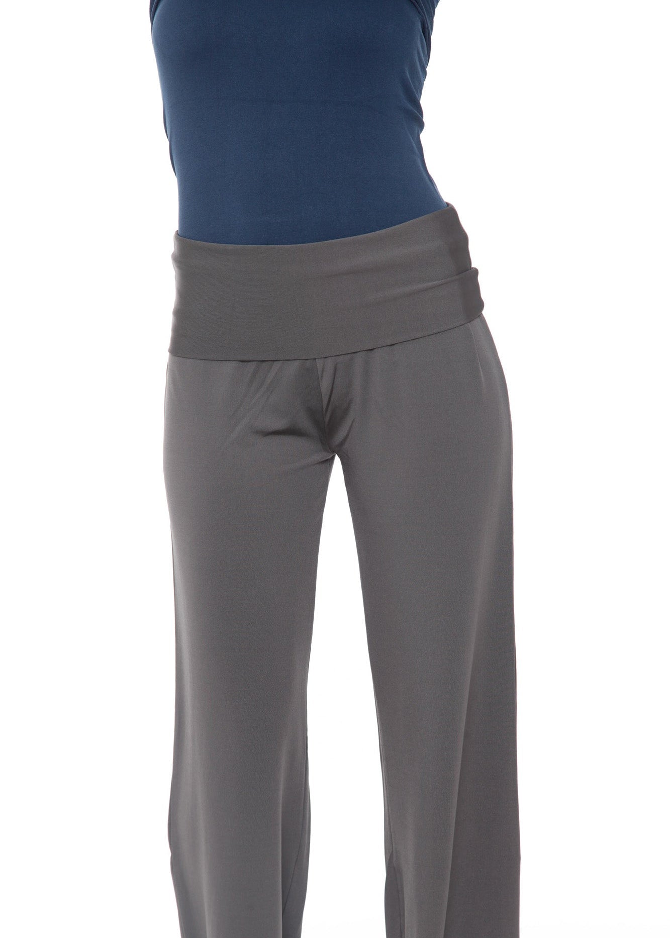 Palazzo Solid Print Pants - DressbarnPants