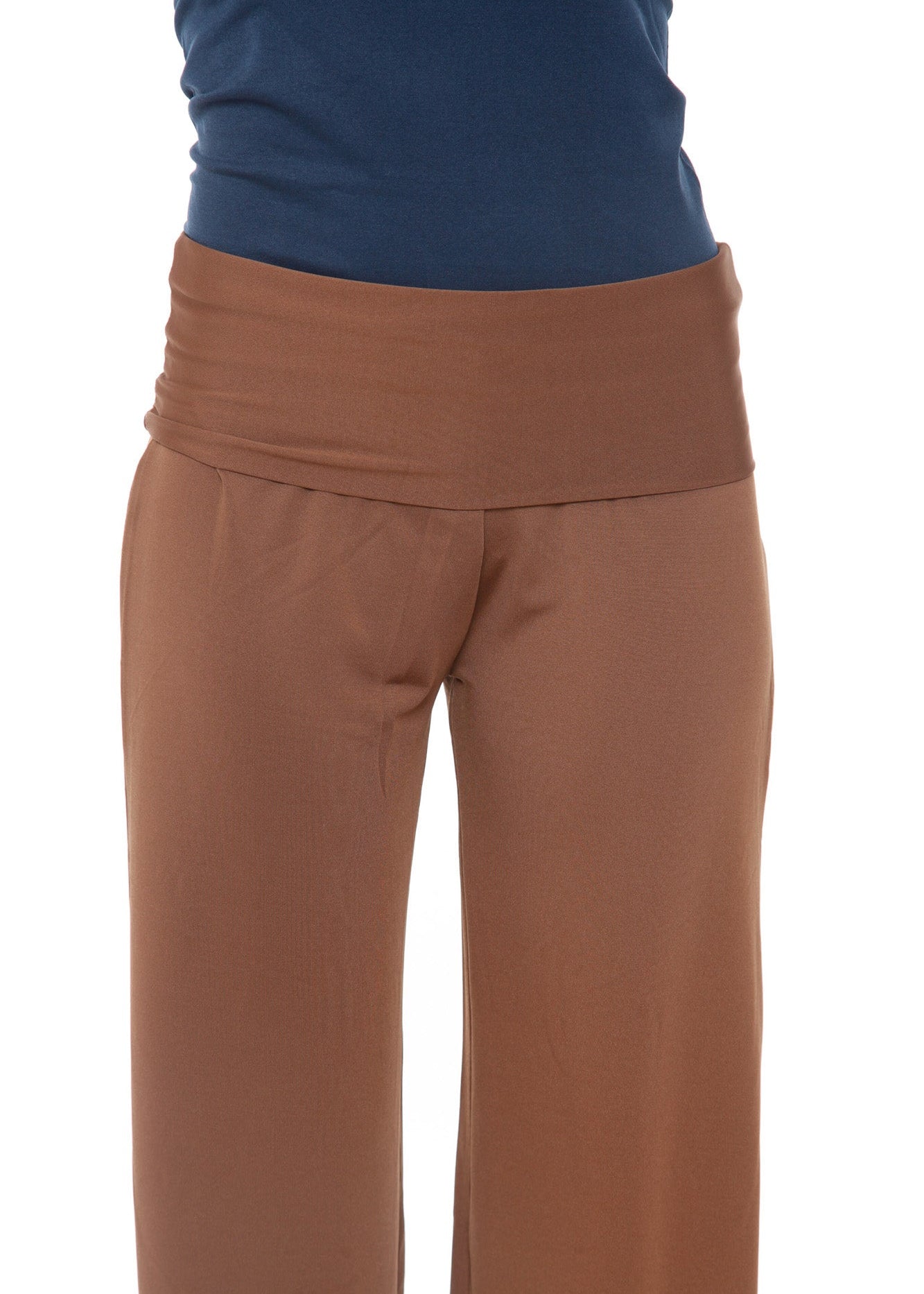 Palazzo Solid Print Pants - DressbarnPants