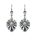 Palmetto Gray Enamel & Crystal Earrings - DressbarnEarrings