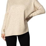 Paris Turtleneck Tunic Sweater - DressbarnSweatshirts & Hoodies