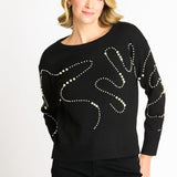 Pearl Swirl Crewneck Sweater - DressbarnApparel