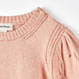 Pearl Trim Crew Neck Sweater - DressbarnShirts & Blouses