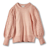 Pearl Trim Crew Neck Sweater - Plus - DressbarnShirts & Blouses