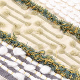 Pier 1 Boucle Woven with Tassels Table Runner