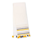 Pier-1-Embroidered-With-Yellow-and-Navy-Tassels-Table-Runner-Table-Linens