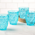 Pier-1-Emma-Aqua-Acrylic-13-oz-Drinking-Glasses,-Set-of-4-Drinkware